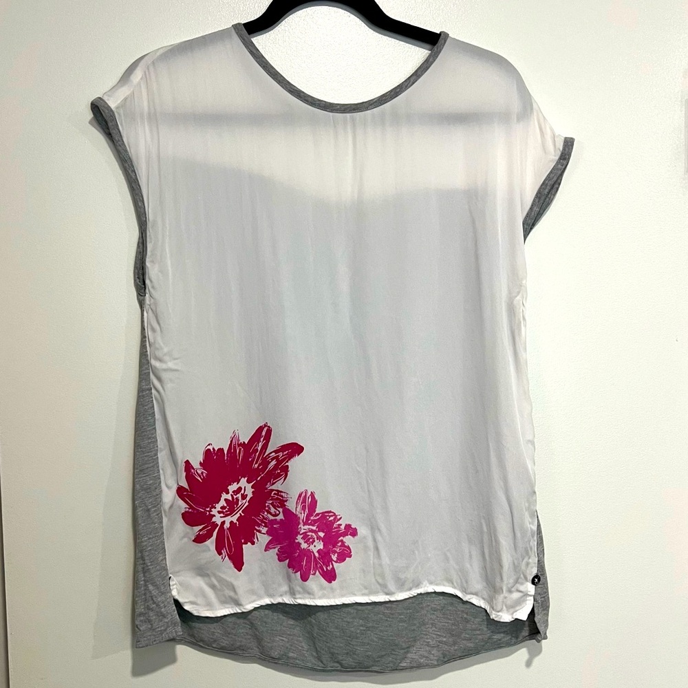 Pennyblack silky sheer sleeveless top